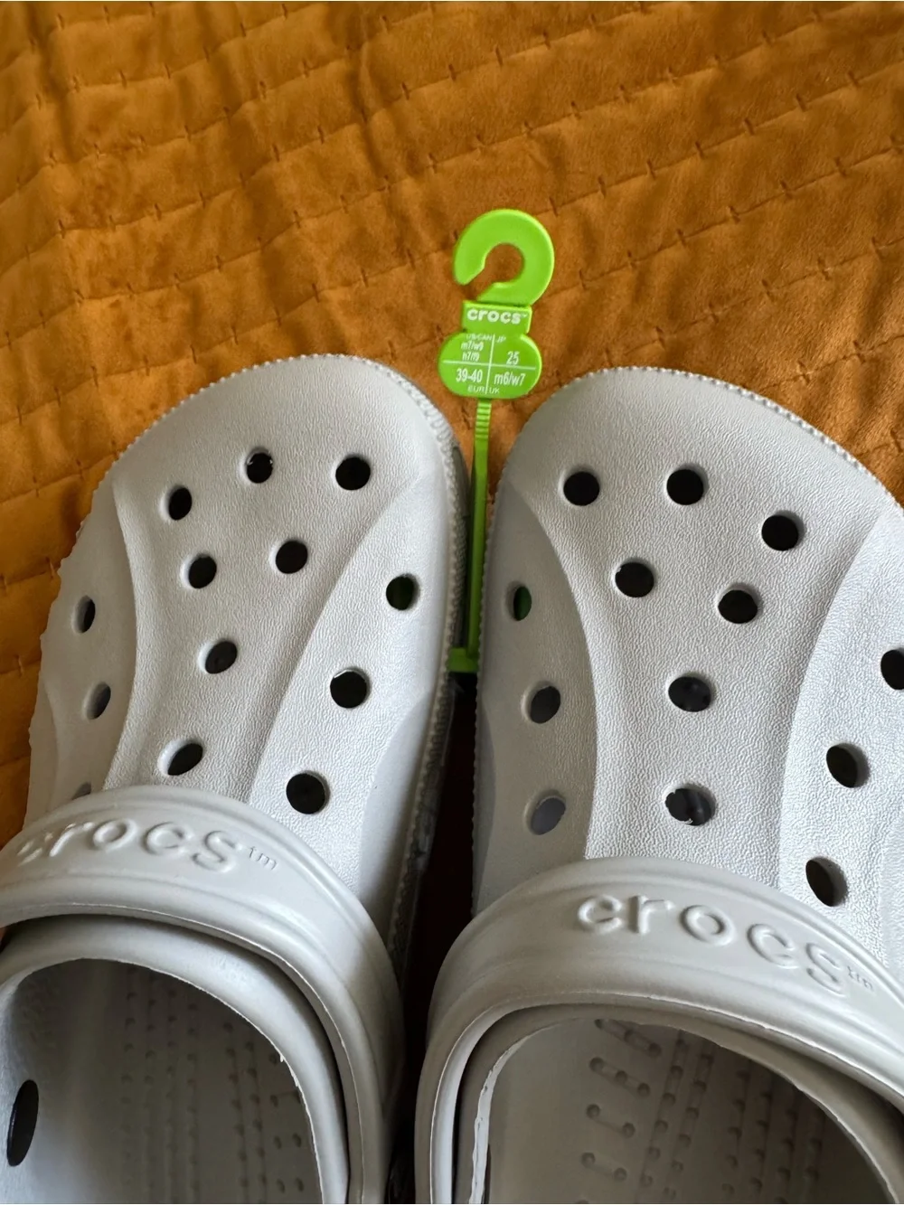 CROCS Kids Classic Clog in Light Gray